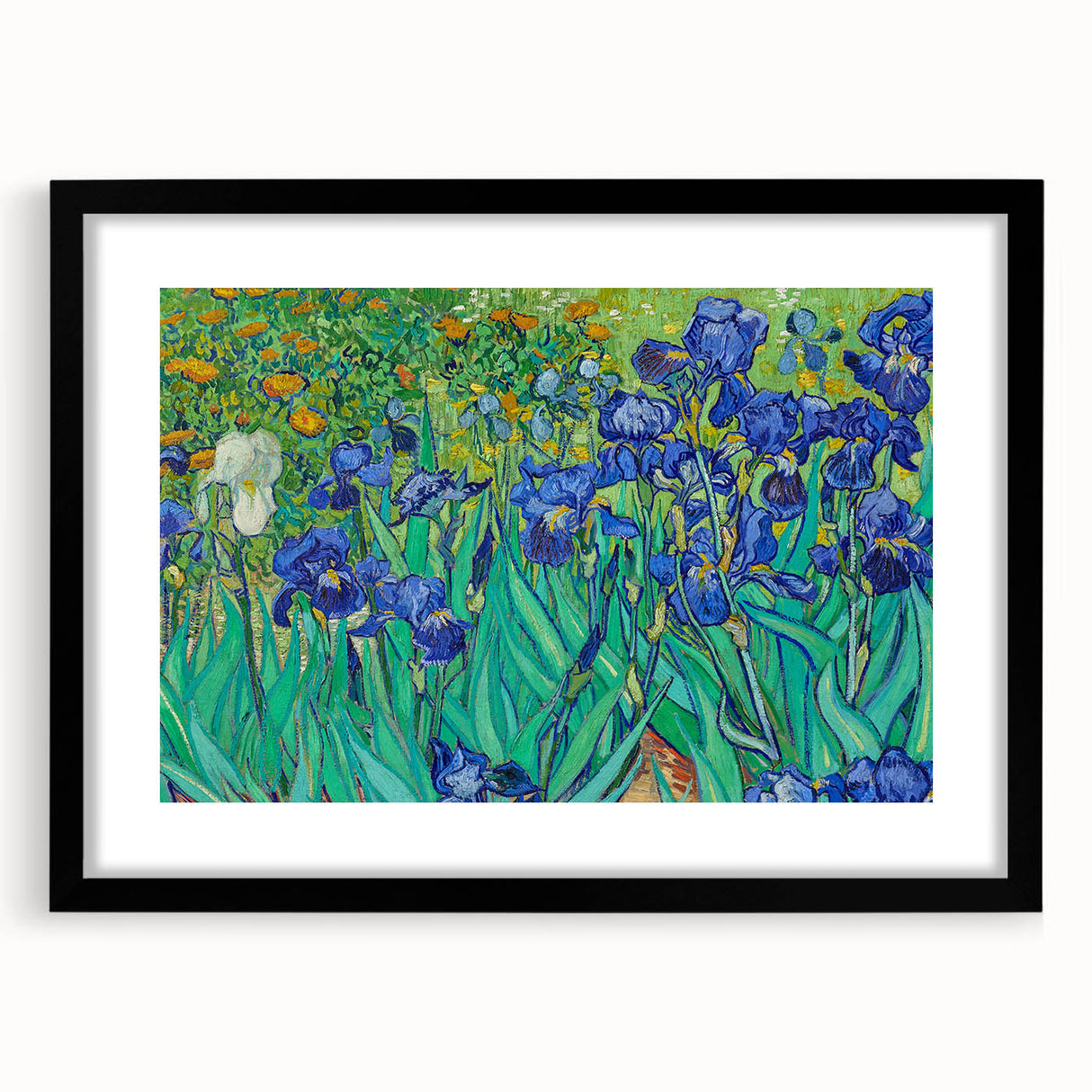 Extra large canvas featuring abstract art prints with a textured, colorful palette, ideal for living room decor.