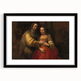 Baroque Art: Rembrandt’s Couple Portrait – Classic Art Print