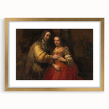 Baroque Art: Rembrandt’s Couple Portrait – Classic Art Print
