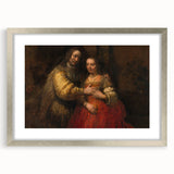Baroque Art: Rembrandt’s Couple Portrait – Classic Art Print