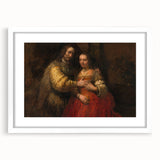 Baroque Art: Rembrandt’s Couple Portrait – Classic Art Print