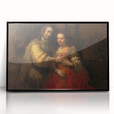 Baroque Art: Rembrandt’s Couple Portrait – Classic Art Print