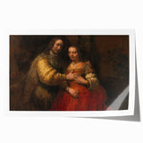 Baroque Art: Rembrandt’s Couple Portrait – Classic Art Print