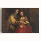 Baroque Art: Rembrandt’s Couple Portrait – Classic Art Print