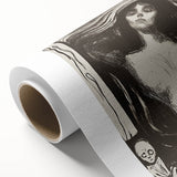 Edvard Munch's Madonna - Iconic Black and White Expressionist Print