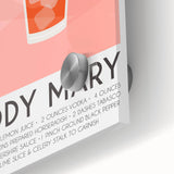 Large abstract wall art in mid-century modernist style, featuring vibrant colors on acrylic glass, ideal for dining room art.