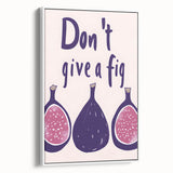 Extra large vintage poster art featuring colorful fruits on a black background, framed canvas, ideal for living room decor.