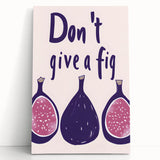 Black and white large art canvas of assorted fruits, ideal for kitchen wall art.