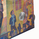 Circus Sideshow by Seurat: Vibrant Pointillist Impressionist Wall Art