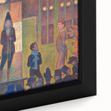 Circus Sideshow by Seurat: Vibrant Pointillist Impressionist Wall Art