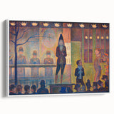 Circus Sideshow by Seurat: Vibrant Pointillist Impressionist Wall Art
