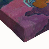 Bold Tribal Scene - Modern Wall Art Inspired by Polynesian Landscape