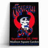 Grateful Dead Retro Wall Art - Vintage Madison Square Garden 1990