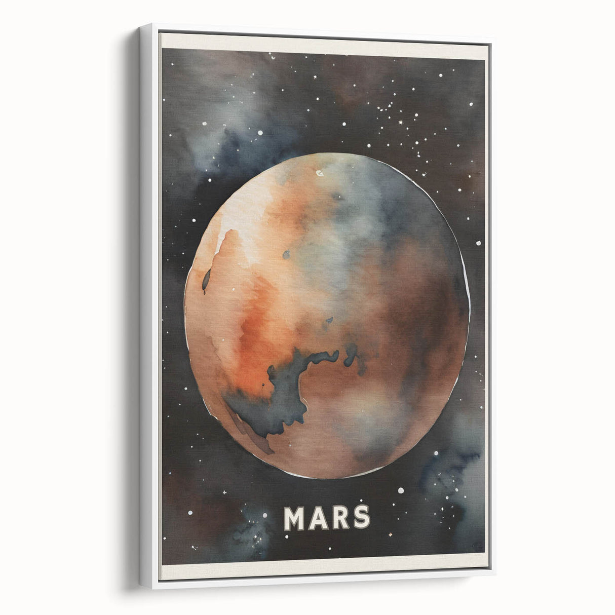 Classroom Educational Posters - Mars Planet Space Art Print