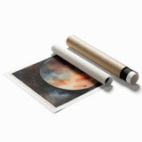 Classroom Educational Posters - Mars Planet Space Art Print