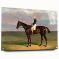 Romanticism Art - Margrave with Jockey - Classic Equestrian Print