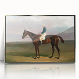 Romanticism Art - Margrave with Jockey - Classic Equestrian Print