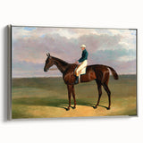 Romanticism Art - Margrave with Jockey - Classic Equestrian Print