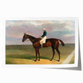 Romanticism Art - Margrave with Jockey - Classic Equestrian Print