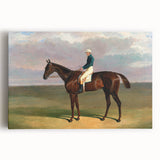 Romanticism Art - Margrave with Jockey - Classic Equestrian Print