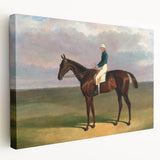 Romanticism Art - Margrave with Jockey - Classic Equestrian Print