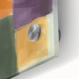 Modern Abstract Wall Art – Soft Retro Color Block Composition