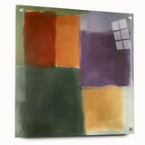 Modern Abstract Wall Art – Soft Retro Color Block Composition