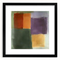Modern Abstract Wall Art – Soft Retro Color Block Composition