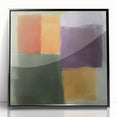 Modern Abstract Wall Art – Soft Retro Color Block Composition