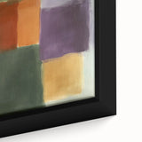 Modern Abstract Wall Art – Soft Retro Color Block Composition