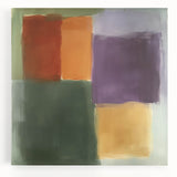 Modern Abstract Wall Art – Soft Retro Color Block Composition