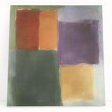 Modern Abstract Wall Art – Soft Retro Color Block Composition