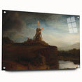 Baroque Art: The Majestic Windmill Landscape – Classic Art Print