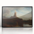 Baroque Art: The Majestic Windmill Landscape – Classic Art Print