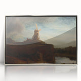 Baroque Art: The Majestic Windmill Landscape – Classic Art Print