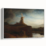 Baroque Art: The Majestic Windmill Landscape – Classic Art Print