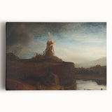 Baroque Art: The Majestic Windmill Landscape – Classic Art Print