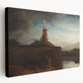 Baroque Art: The Majestic Windmill Landscape – Classic Art Print