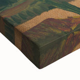 Expressionist Landscape with Church - Vibrant Nature-Inspired Wall Art