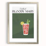 Textured abstract art print in muted earth tones on a silver-framed matte canvas, suitable for bedroom decor.