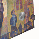 Circus Sideshow by Seurat: Vibrant Pointillist Impressionist Wall Art