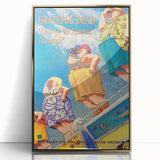 Grateful Dead Retro Wall Art - Vintage New Year’s Eve 1993-94 Poster