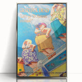 Grateful Dead Retro Wall Art - Vintage New Year’s Eve 1993-94 Poster