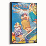 Grateful Dead Retro Wall Art - Vintage New Year’s Eve 1993-94 Poster