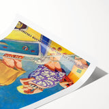 Grateful Dead Retro Wall Art - Vintage New Year’s Eve 1993-94 Poster