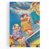 Grateful Dead Retro Wall Art - Vintage New Year’s Eve 1993-94 Poster