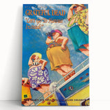 Grateful Dead Retro Wall Art - Vintage New Year’s Eve 1993-94 Poster