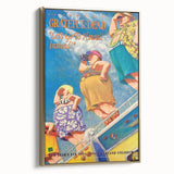 Grateful Dead Retro Wall Art - Vintage New Year’s Eve 1993-94 Poster