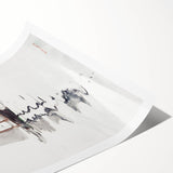 Realism Art Prints - Two-Masted Schooner by Winslow Homer Coastal Art