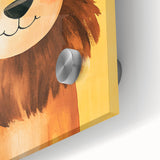 King Lion Nursery Wall Art - Baby Room & Kids Room Decor